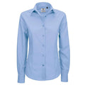 Camicia Smart Manica Lunga Donna azzurro / XS - personalizzabile con logo