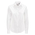 Camicia Smart Manica Lunga Donna bianco / XS - personalizzabile con logo