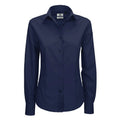 Camicia Smart Manica Lunga Donna blu / XS - personalizzabile con logo