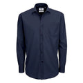 Camicia Smart Manica Lunga Uomo blu / S - personalizzabile con logo