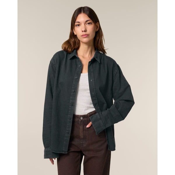 Camicia Unisex Relaxed Worker Shirt - personalizzabile con logo