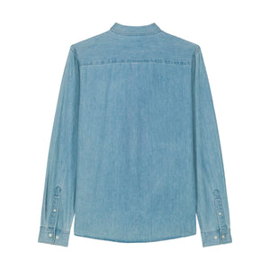 Camicia Uomo In Jeans Stanley Denim Shirt - personalizzabile con logo