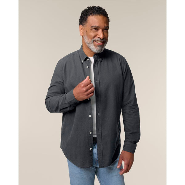 Camicia Uomo Oxford Stanley Oxford Shirt - personalizzabile con logo