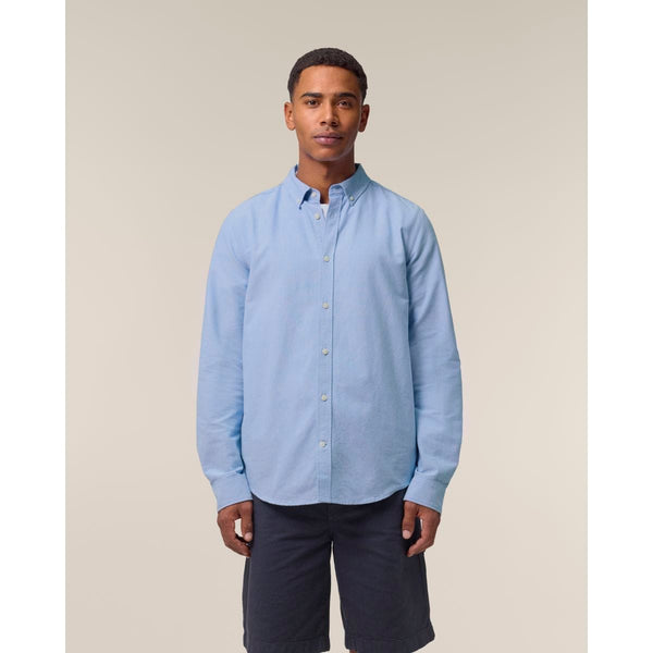 Camicia Uomo Oxford Stanley Oxford Shirt - personalizzabile con logo