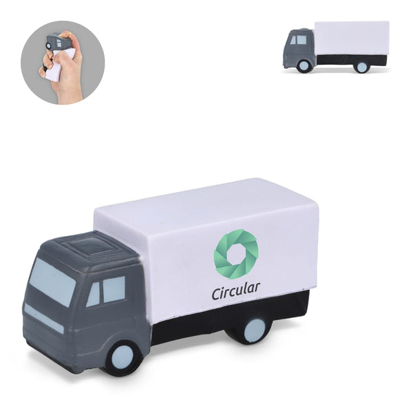 Camion antistress Bianco - personalizzabile con logo