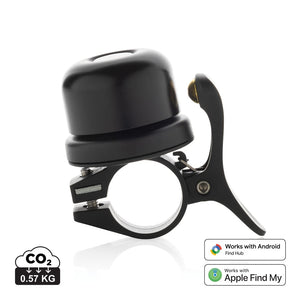 Campanello bicicletta finder Bike Dual RCS nero - personalizzabile con logo