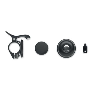 Campanello per bici Finder Nero - personalizzabile con logo