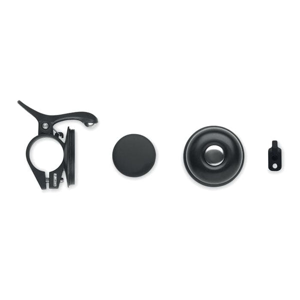 Campanello per bici Finder Nero - personalizzabile con logo