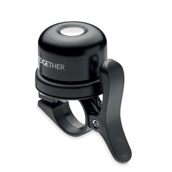 Campanello per bici Finder Nero - personalizzabile con logo