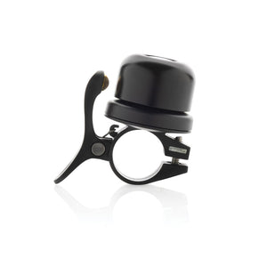 Campanello per bicicletta Pedalfinder con localizzatore nero - personalizzabile con logo