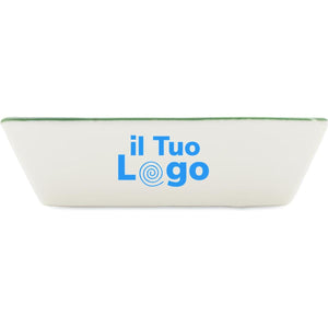 Candela a base vegetale 60gr Verde - personalizzabile con logo