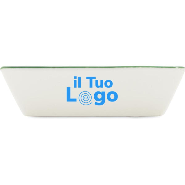 Candela a base vegetale 60gr Verde - personalizzabile con logo