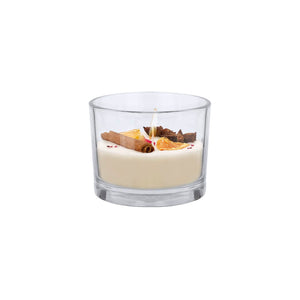 Candela Aromatica Dempsey bianco - personalizzabile con logo