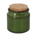 Candela Aromatica Fermix verde escuro - personalizzabile con logo
