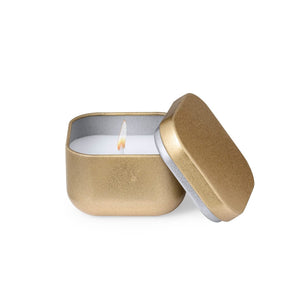 Candela Aromatica Hetfil oro - personalizzabile con logo