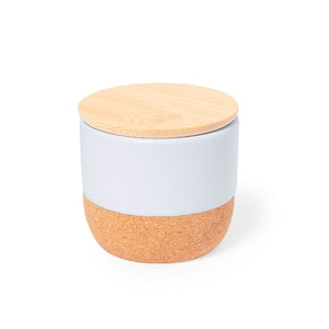 Candela Aromatica Lavolia bianco - personalizzabile con logo