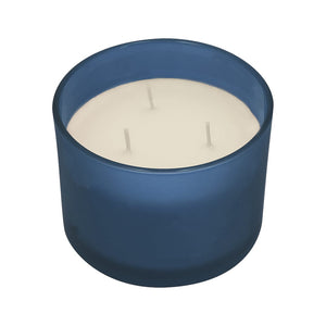 Candela Aromatica Lenzox blu navy - personalizzabile con logo