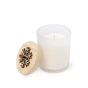 Candela Aromatica Lilnax bianco - personalizzabile con logo