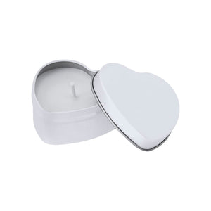 Candela Aromatica Linxo bianco - personalizzabile con logo
