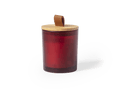 Candela Aromatica Lonka rosso - personalizzabile con logo