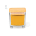 Candela Aromatica Safron giallo - personalizzabile con logo