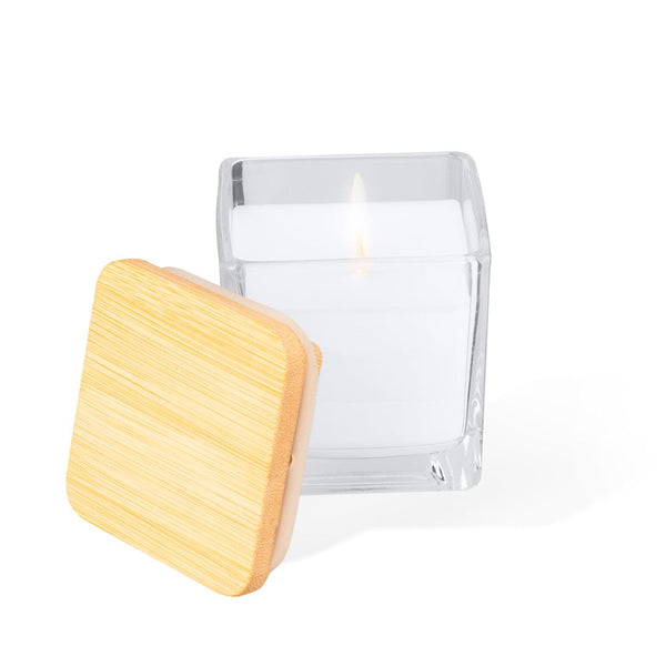 Candela Aromatica Safron - personalizzabile con logo