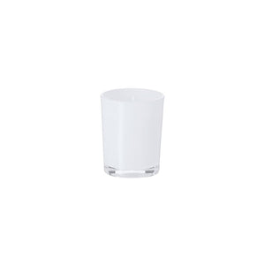 Candela Aromatica Vilbur bianco - personalizzabile con logo