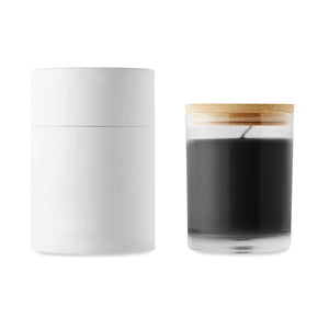Candela fragranza vaniglia 40 ore - personalizzabile con logo