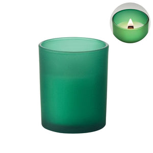 Candela in cera vegetale 80 gr - personalizzabile con logo