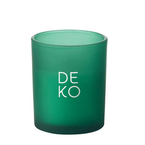 Candela in cera vegetale 80 gr - personalizzabile con logo