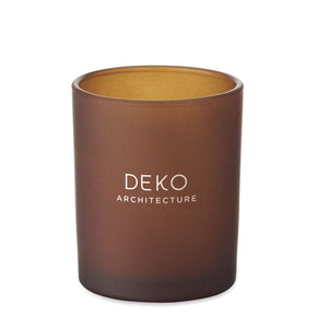 Candela in cera vegetale 80 gr - personalizzabile con logo