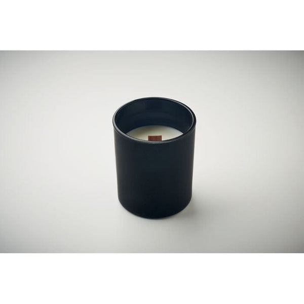 Candela in cera vegetale 80 gr - personalizzabile con logo