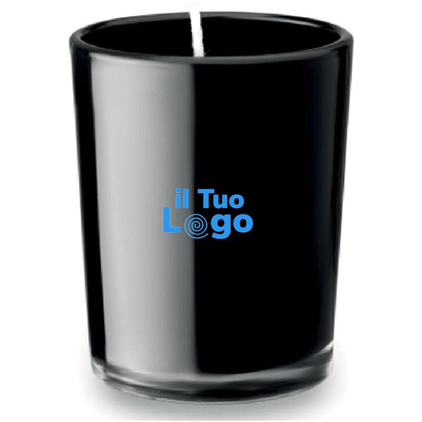 Candela in vetro - personalizzabile con logo