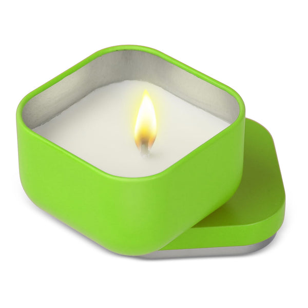 Candela profumata a base di piante Ananda - personalizzabile con logo