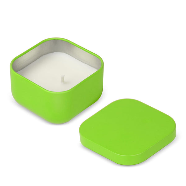 Candela profumata a base di piante Ananda - personalizzabile con logo