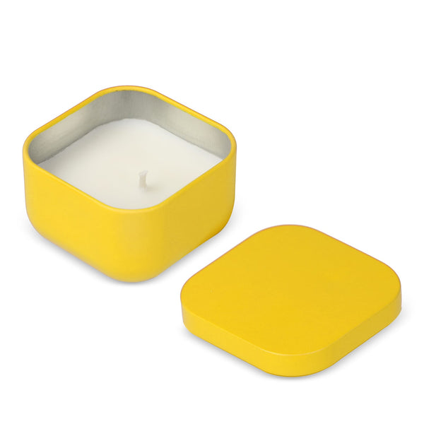 Candela profumata a base di piante Ananda - personalizzabile con logo