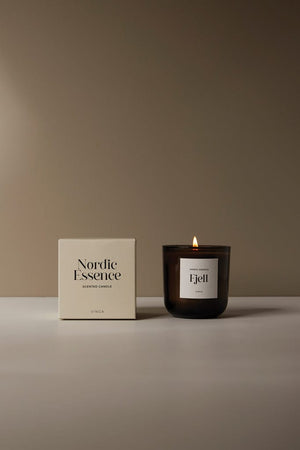 Candela profumata VINGA Nordic, grande - personalizzabile con logo