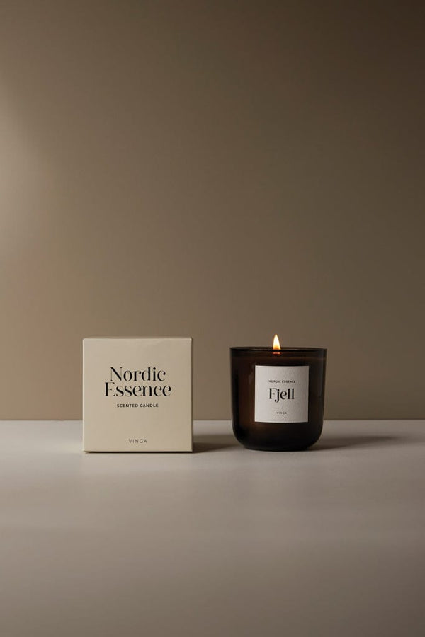 Candela profumata VINGA Nordic, grande - personalizzabile con logo