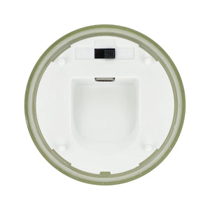 Candela ricaricabile a LED Nyelle in vetro - personalizzabile con logo
