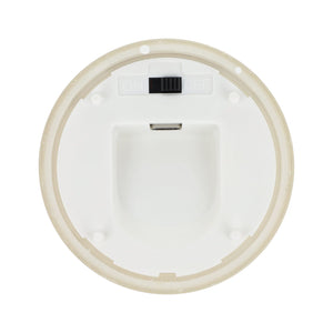 Candela ricaricabile a LED Nyelle in vetro - personalizzabile con logo