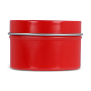 Candela vegetale profumata Dhyana in latta riciclata 5 cm - personalizzabile con logo