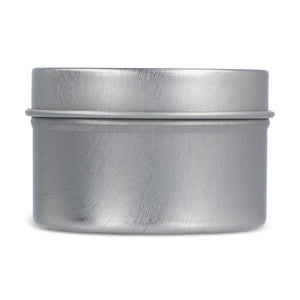 Candela vegetale profumata Dhyana in latta riciclata 5 cm - personalizzabile con logo