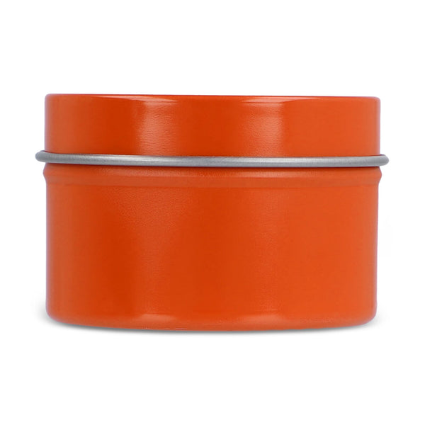 Candela vegetale profumata Dhyana in latta riciclata 5 cm - personalizzabile con logo