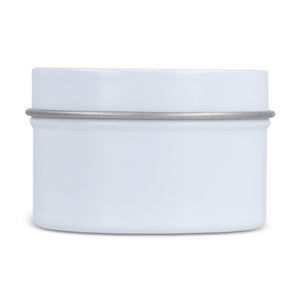 Candela vegetale profumata Dhyana in latta riciclata 5 cm - personalizzabile con logo