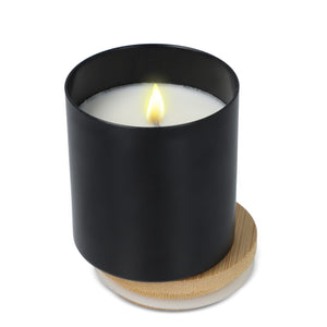 Candela vegetale profumata in alluminio riciclato - personalizzabile con logo