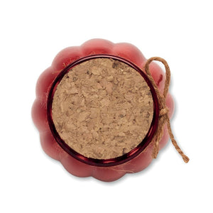 Candela vegetale vaniglia - personalizzabile con logo