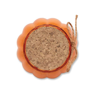 Candela vegetale vaniglia - personalizzabile con logo