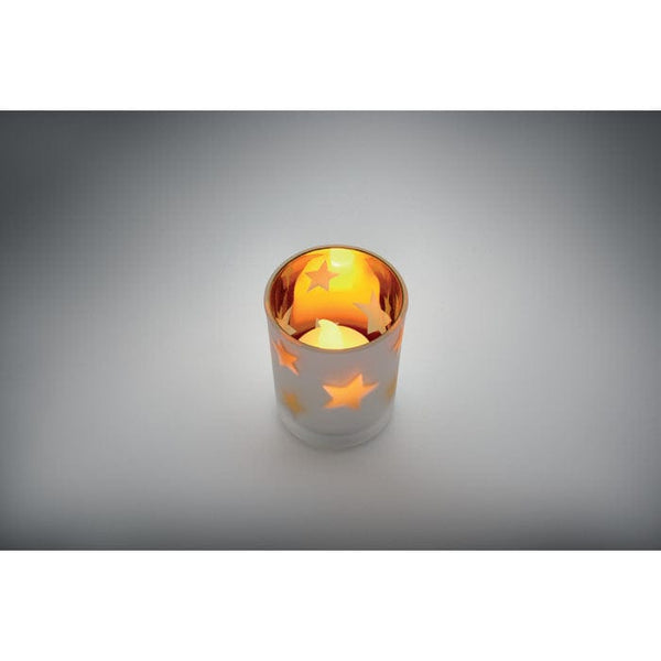 Candelina tealight a LED - personalizzabile con logo