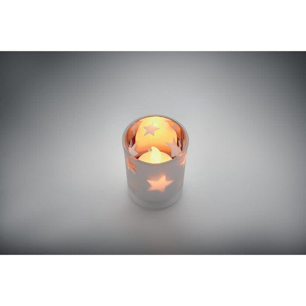 Candelina tealight a LED - personalizzabile con logo