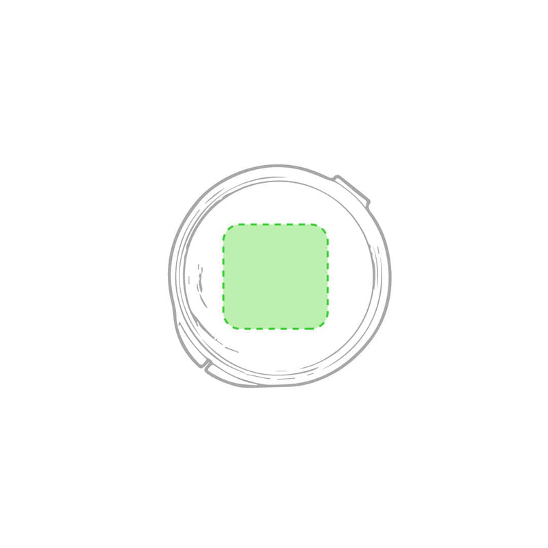 Cannuccia Antibatterica Ladix bianco - personalizzabile con logo